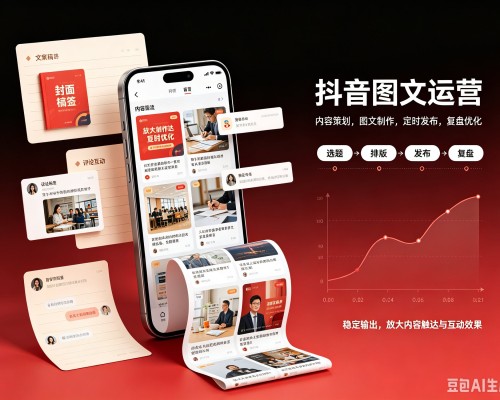 马尾抖音图文代运营服务